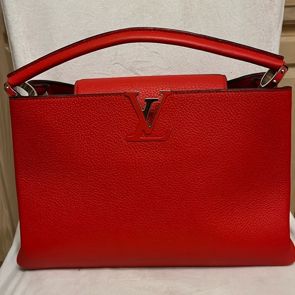 Prelove very good condition LV cappuccine leather handbag - Picture 1 of 12